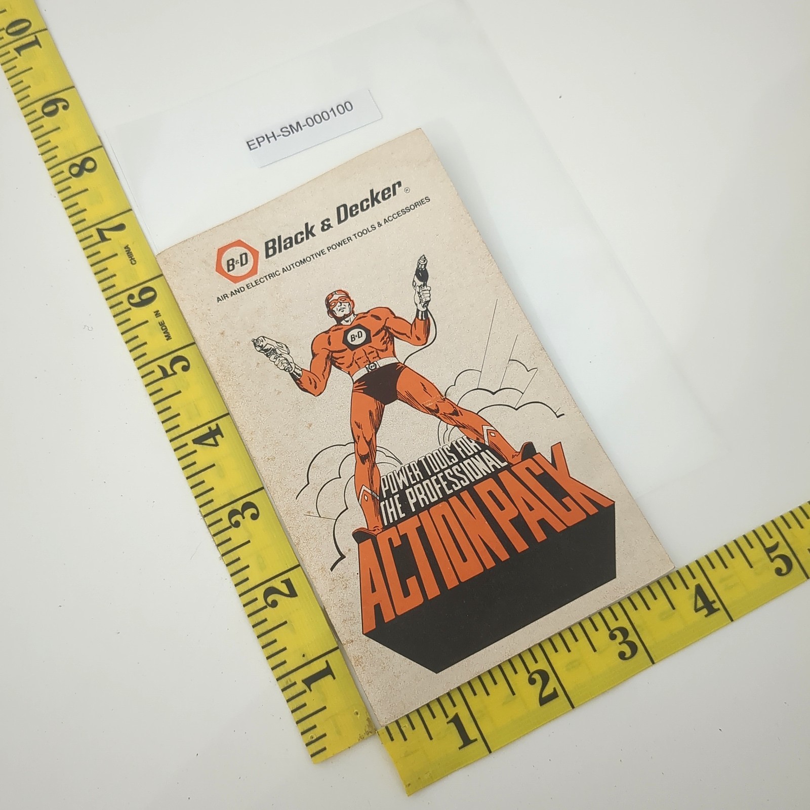 Black & Decker Automotive Power Tool Super Hero Catalog 1977