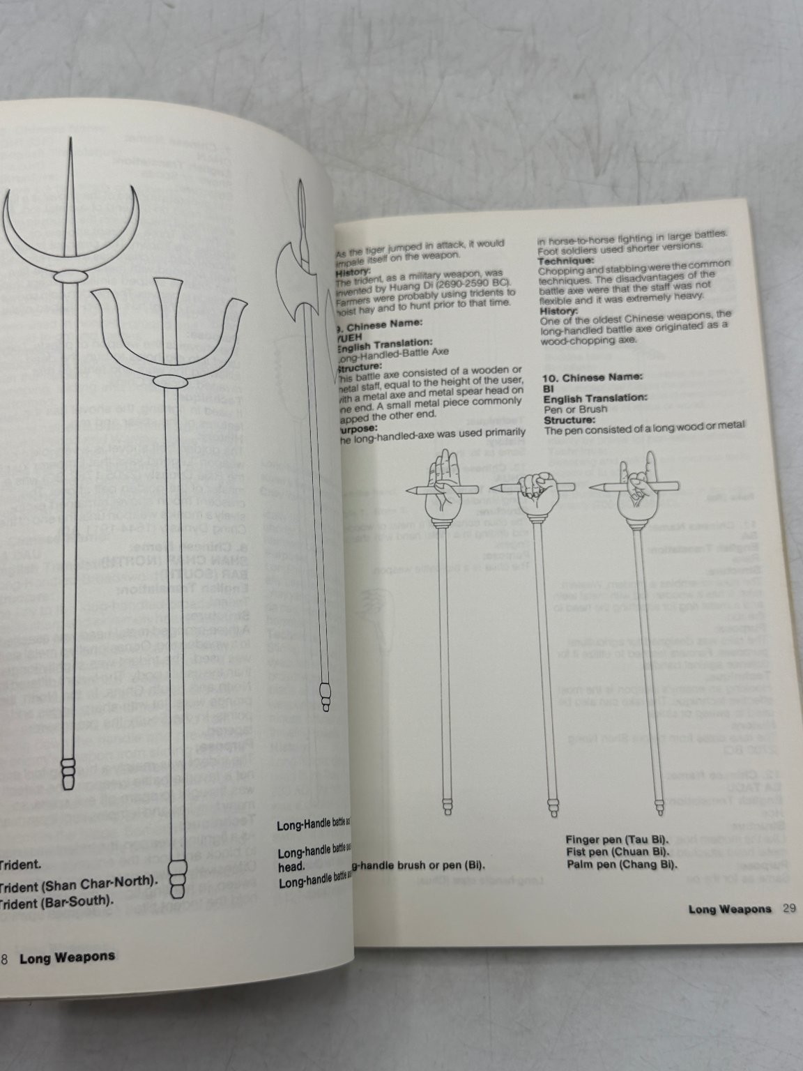 Intro to Ancient Chinese Weapons Yang Jwing-Ming 1985 Martial Arts Unique Pub