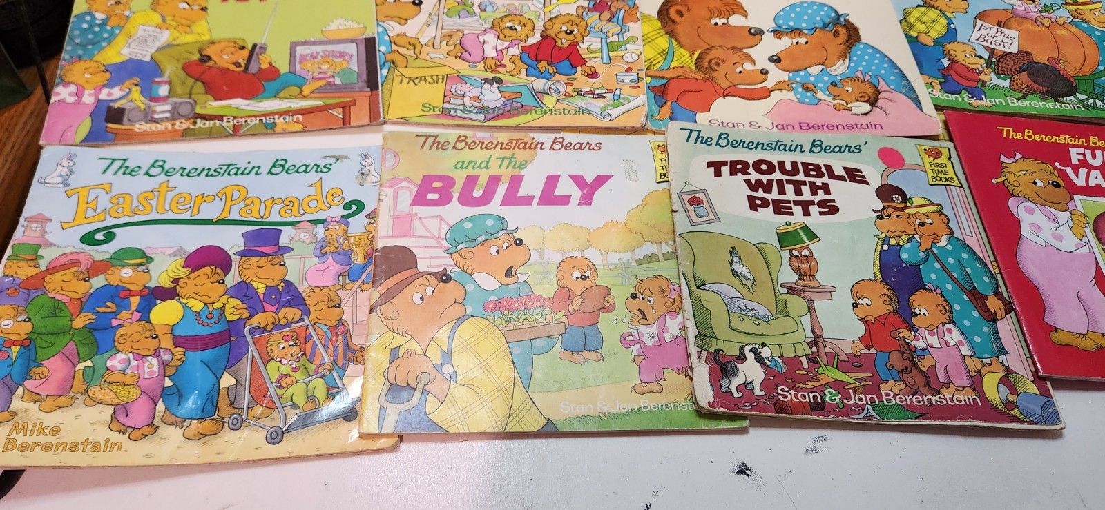 Vintage Berenstain Bears Books By Stan & Jan Bernstein Lot Of 23 Preowned Good