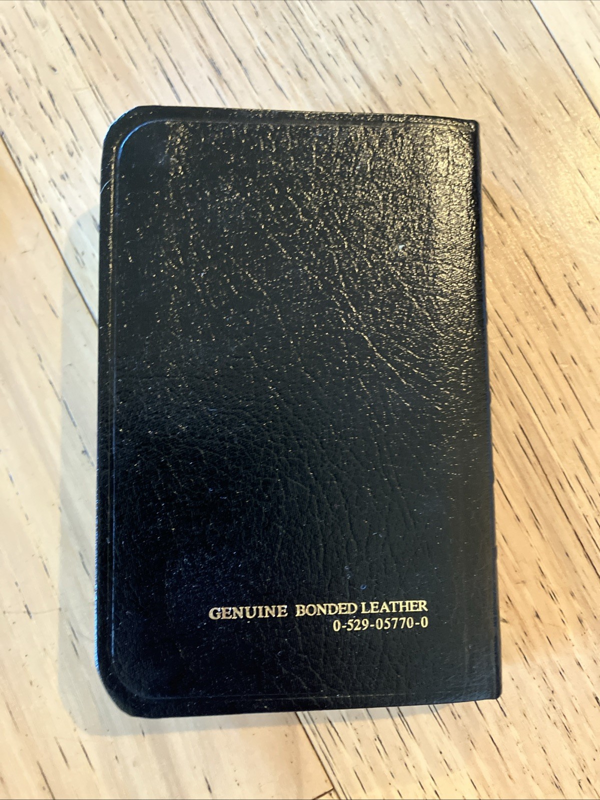 Vintage World Pocket New Testament Psalms Bible KVJ Genuine Bonded Leather M89