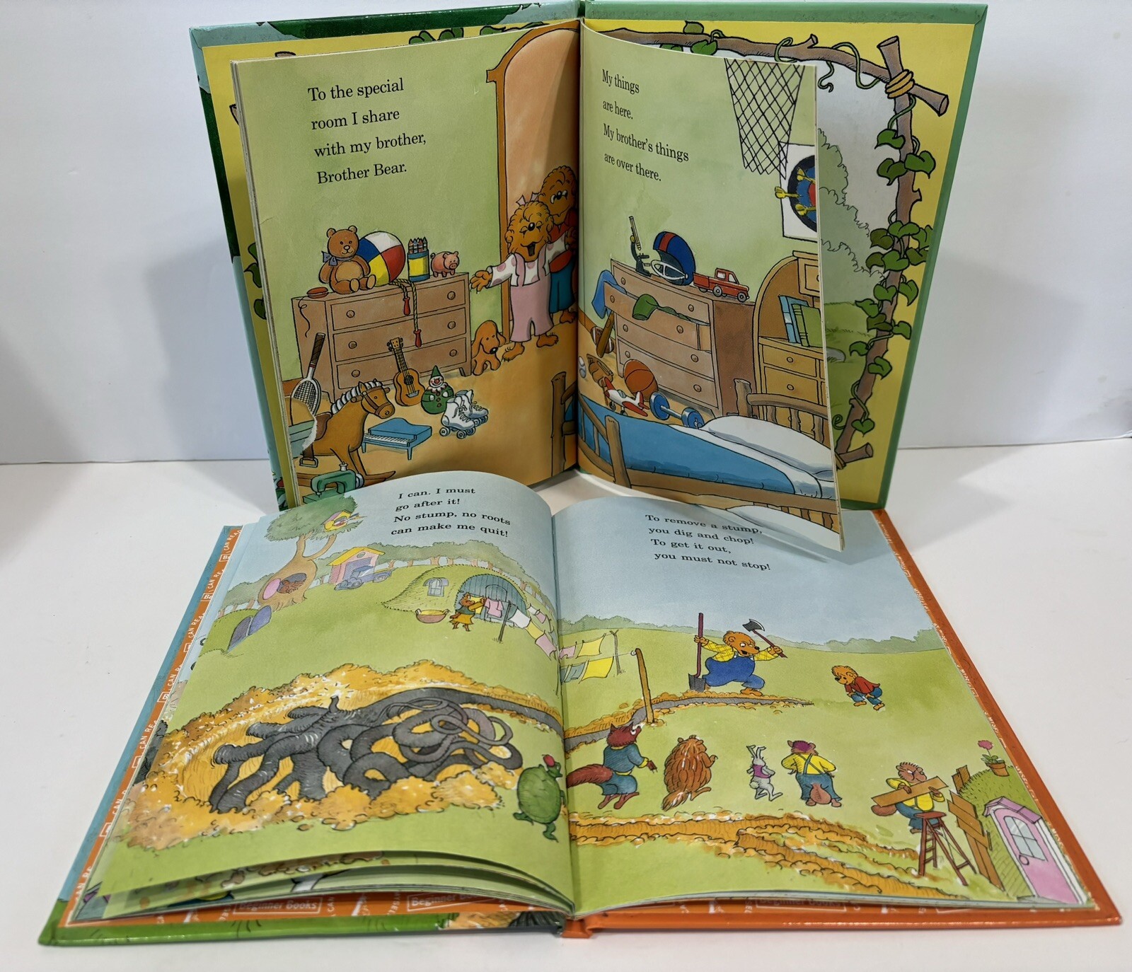 Berenstain Bears Vintage Dr. Seuss Beginner Books 1970’s-1990’s-2000’s Lot Of 6