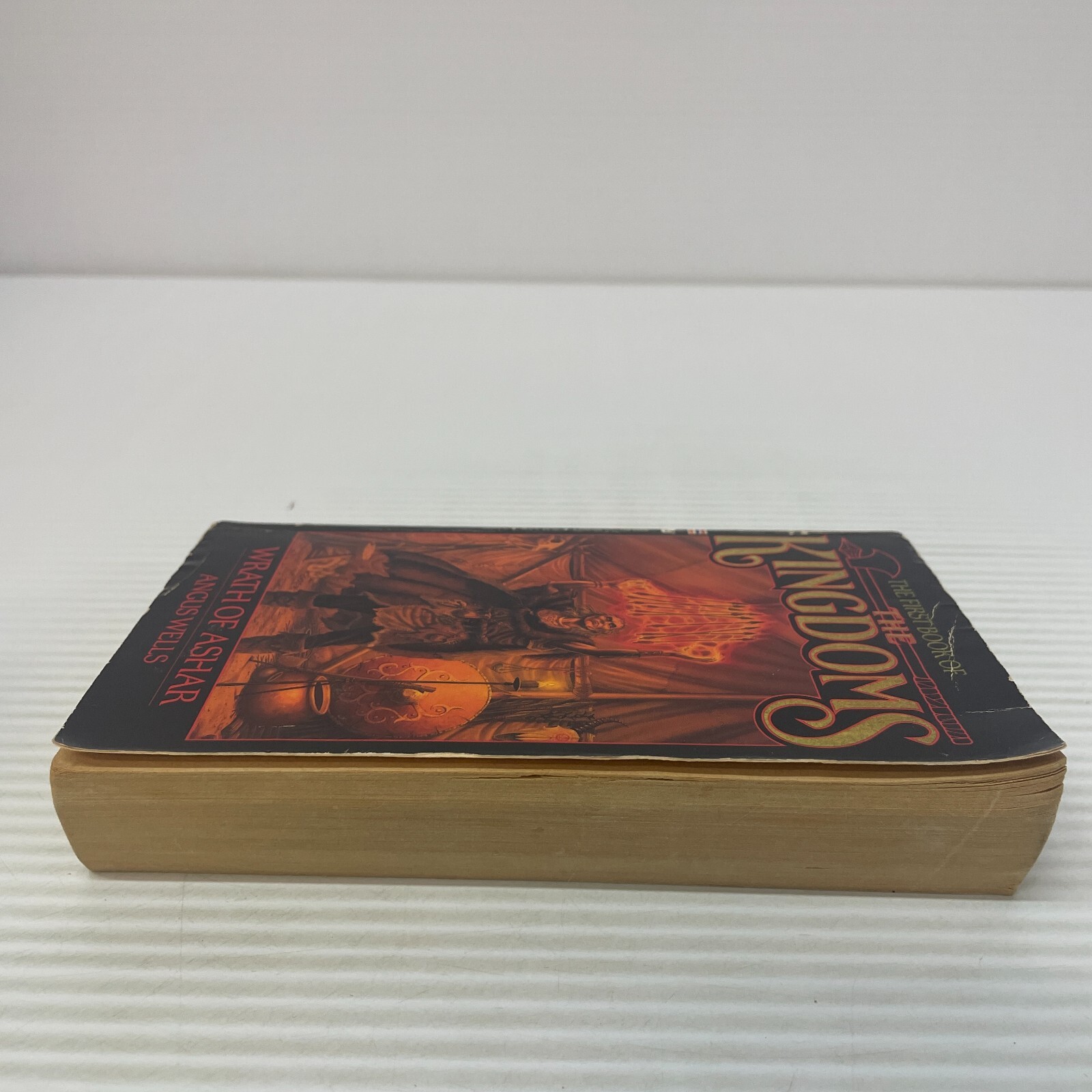 Wrath of Ashar Fantasy Paperback Book by Angus Wells from Bantam Books 1990