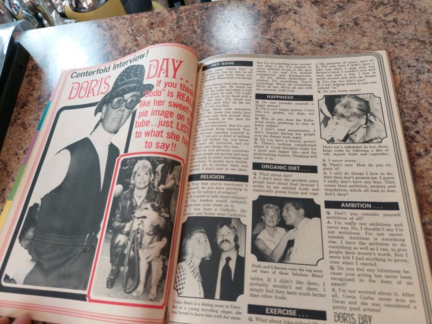 Rona Barrett’s Gossip Magazine June 1973 Carroll O’Connor, Doris Day, Michael…