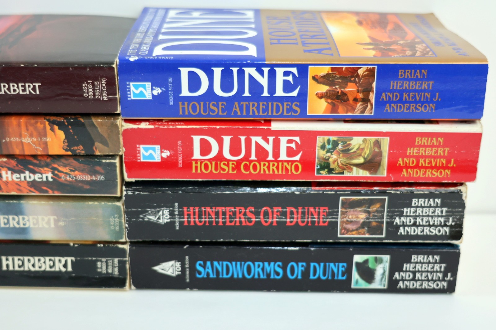 Frank Herbert Paperback Sci-fi Book Lot of 21 -Soul Catcher,Dosadi, & Dune Books