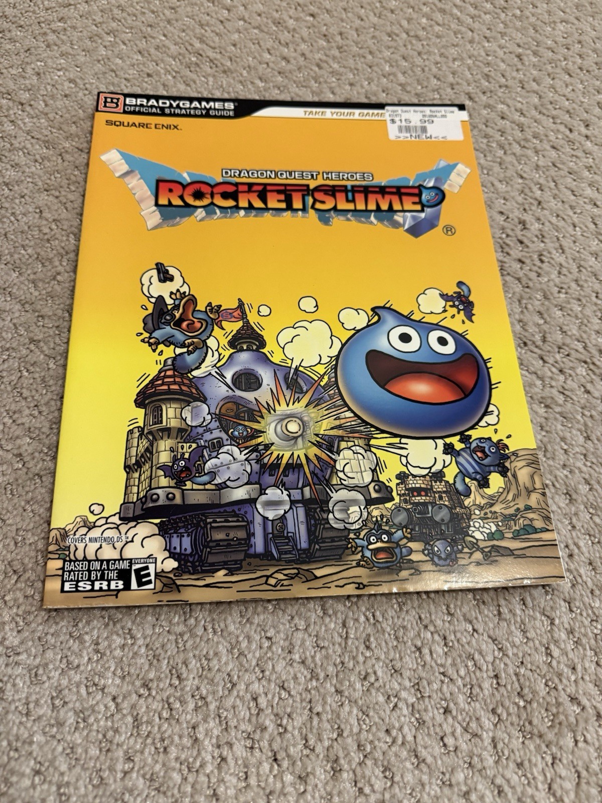 Dragon Quest Heroes – Rocket Slime DS by Brady Games guide book BRAND NEW
