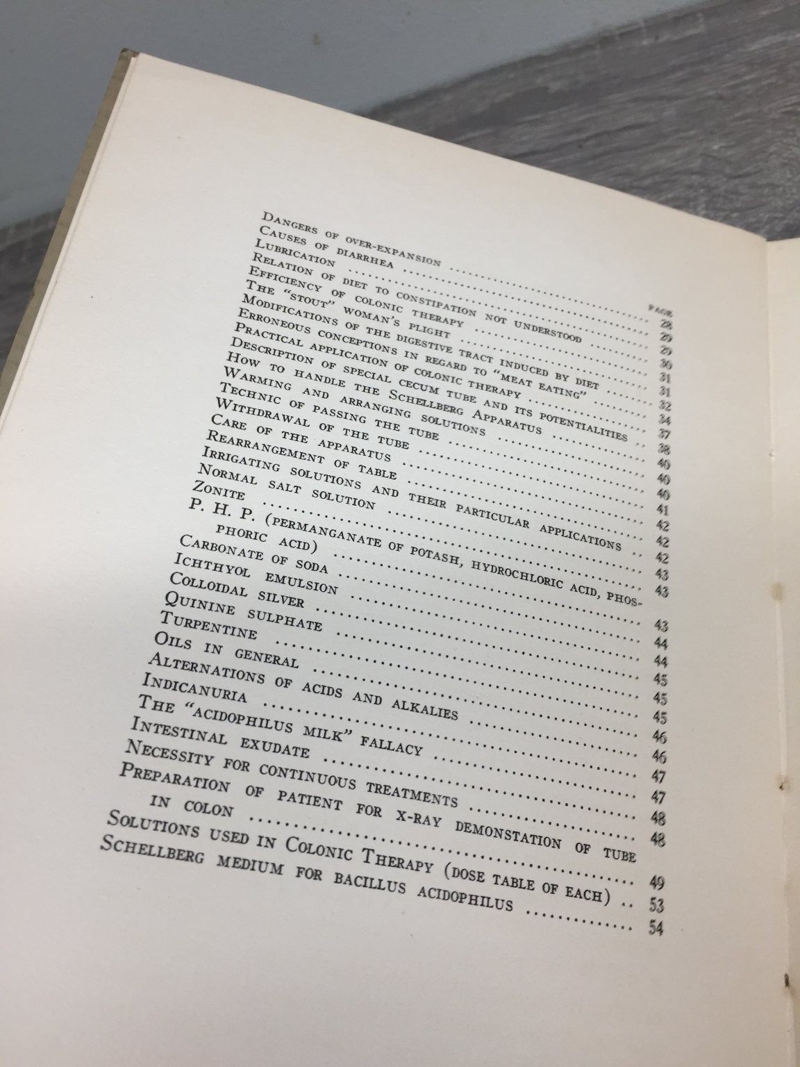 Lectures on Colonic Therapy O. Boto Schellberg 1930 Medical Health RARE