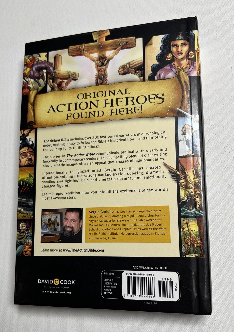 The Action Bible: God’s Redemptive Story Action Bible Series