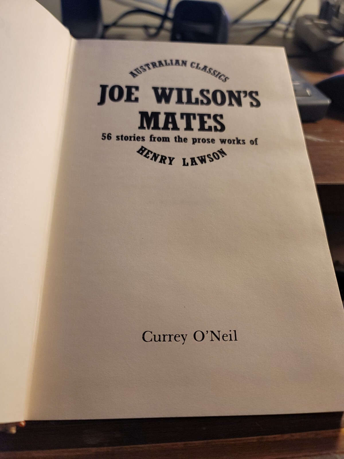 Joe Wilson’s Mates by Henry Lawson