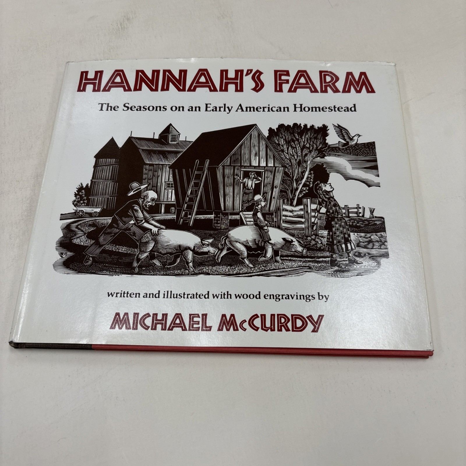 Hannah’s Farm by Michael McCurdy SIGNED First Edition (1988 Hardcover)