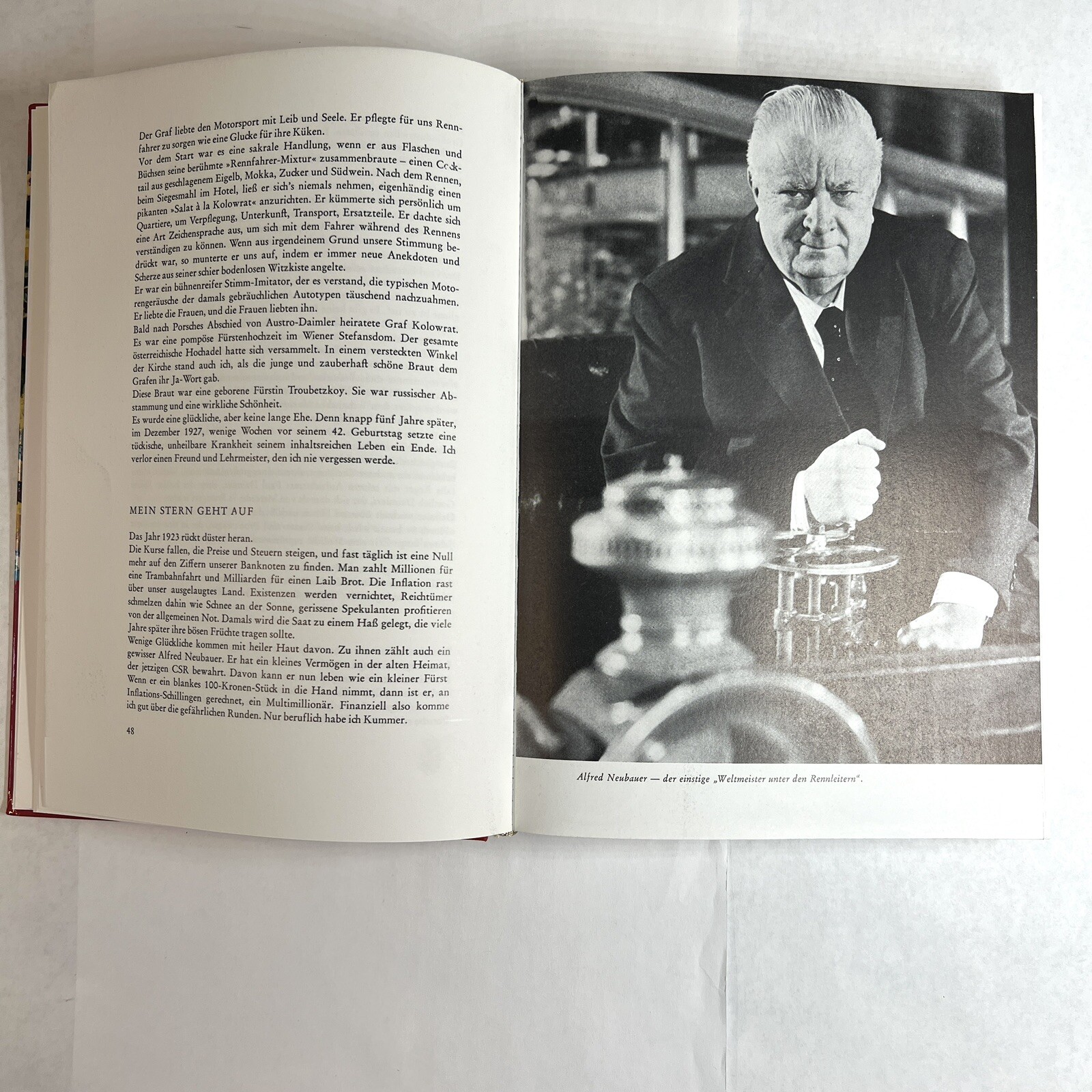 Männer Frauen Motoren MEN WOMEN ENGINES Mercedes-Rennleiters Alfred Neubauer
