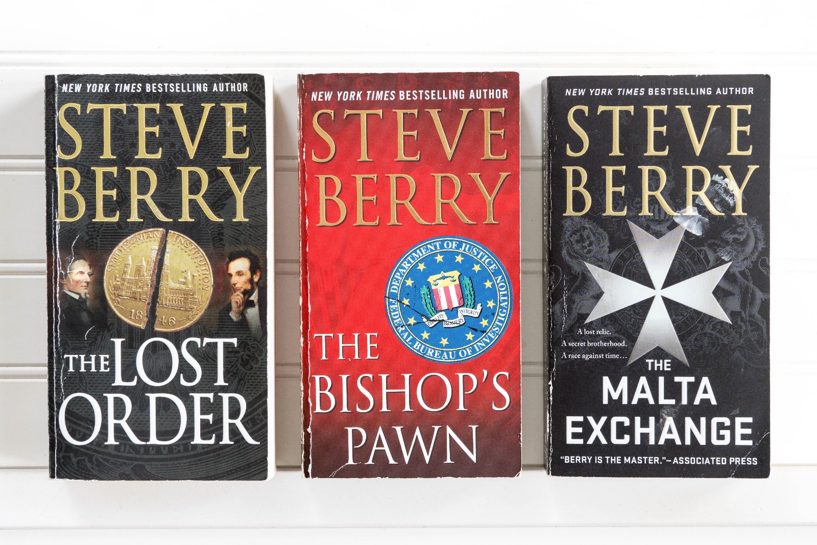 Steve Berry Lot of 23 COTTON MALONE Complete Series (#1-18) Set Paperback Books