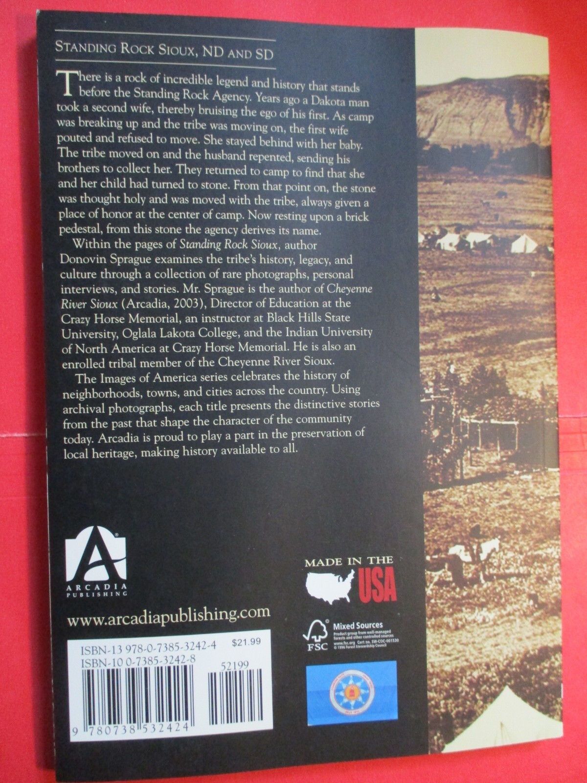 Images of America: Ziebach County 1910-2010 by Donovin Sprague, SC, 2010 NEW