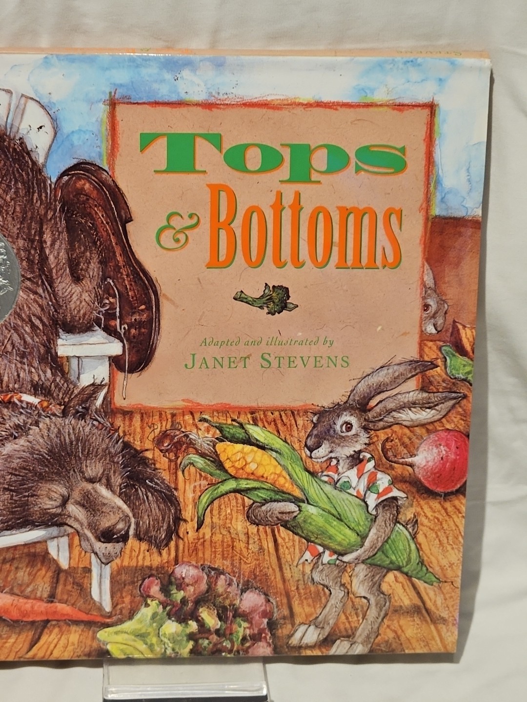 Vintage Children’s Book Tops and Bottoms by Janet Stevens (1995, Hardcover)