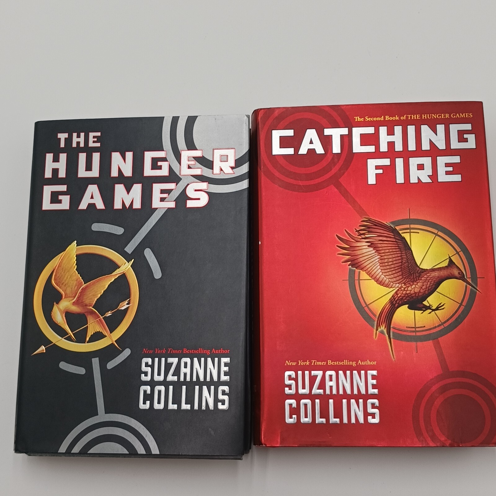 The HUNGER GAMES And CATCHING FIRE Books By Suzanne Collins
