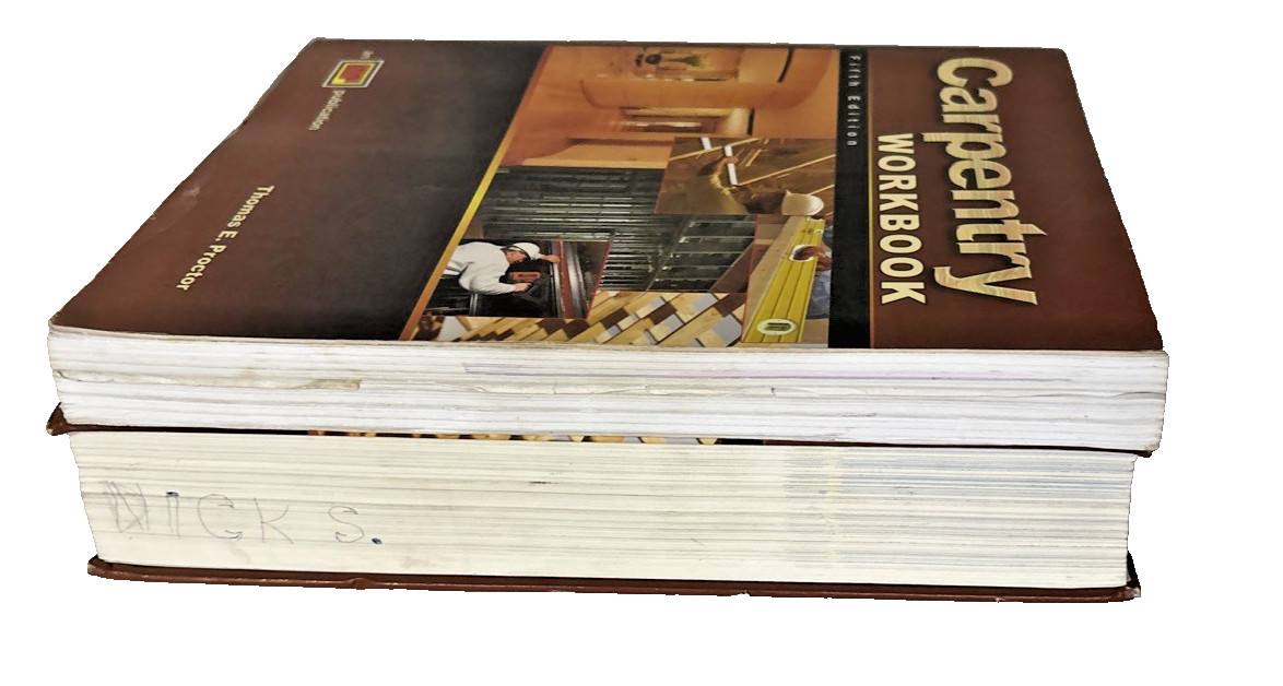 ATP Carpentry Course Textbook and Workbook 5th Ed. by Leonard Koel – Includes CD