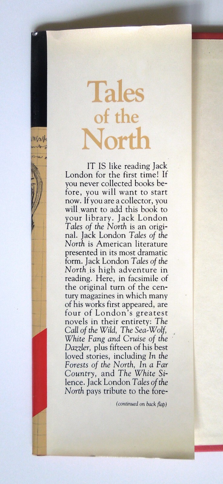 Tales of the North (Facsimile Edition) – Jack London, 1979 hc w/dj, Castle