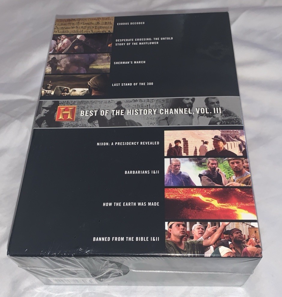 Best Of The History Channel, Vol. III 3 DVD 10-Disc Collection Box Set ~ Sealed!