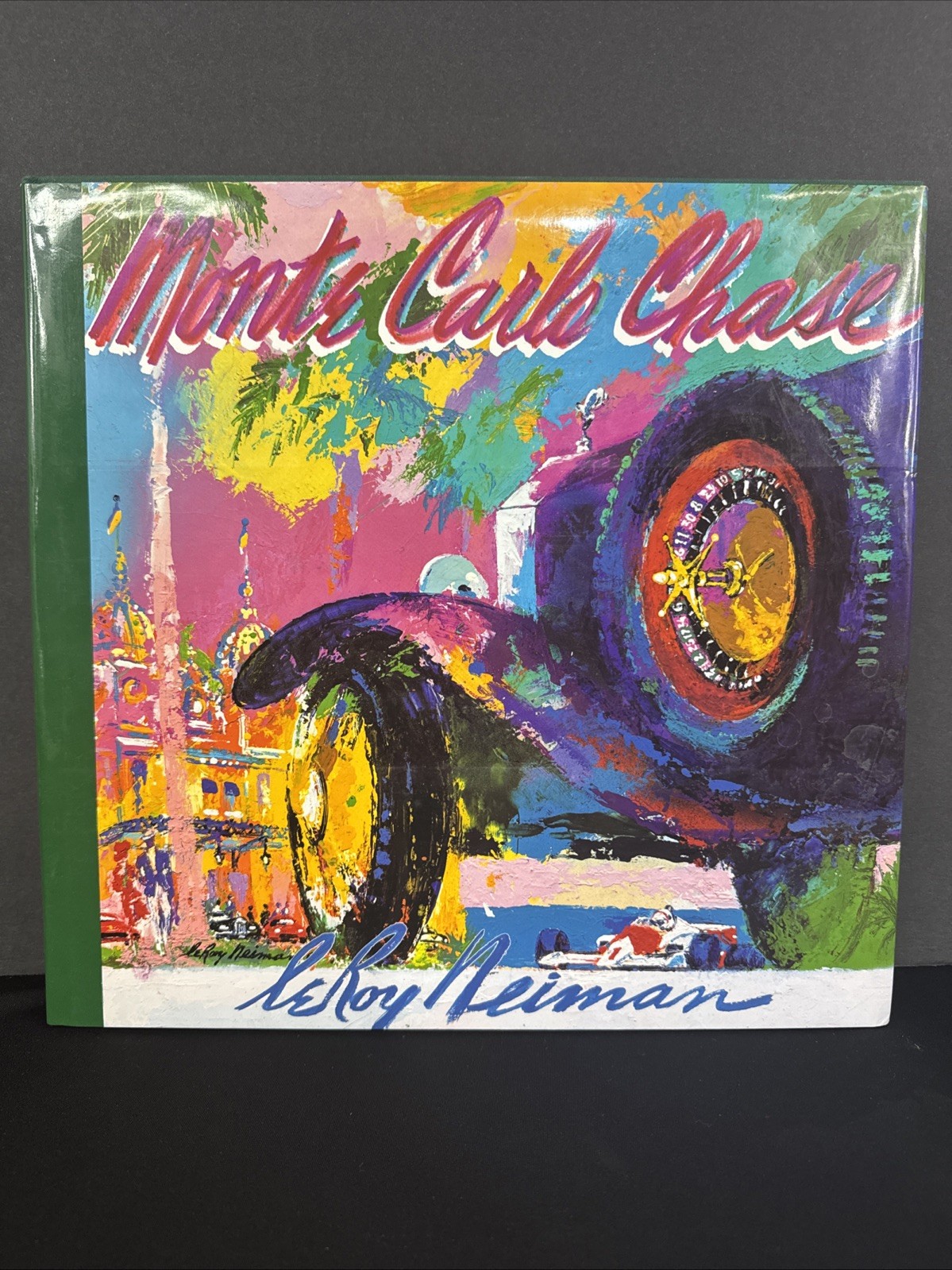 Monty Carlo Chase – LeRoy Neiman Hardcover With Slipcase – Racing Art