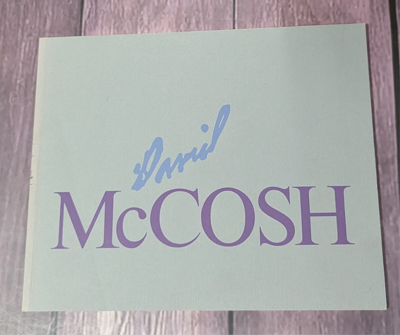 David McCosh – 1985 – Kimbrell – University Oregon – Painter Artist Art