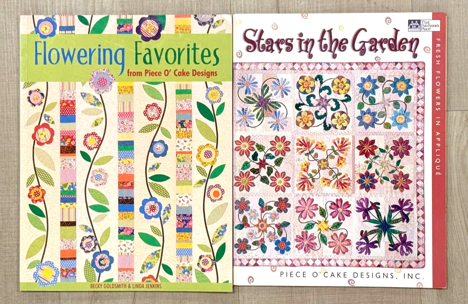 2 Stars in the Garden Flowering Favorites Piece o’ Cake Design Jenkins Goldsmith