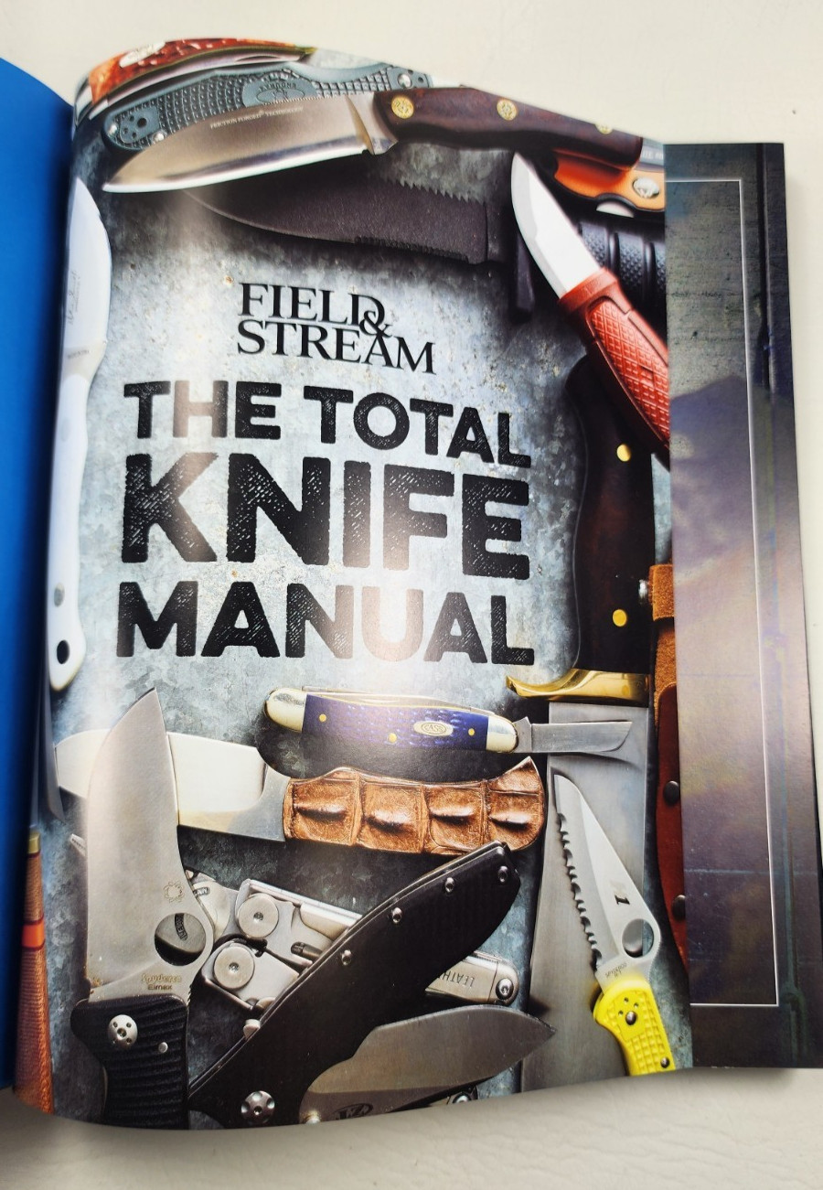 Field & Stream Total Knife Manual & Knives and Knifemakers – 2 Book Lot