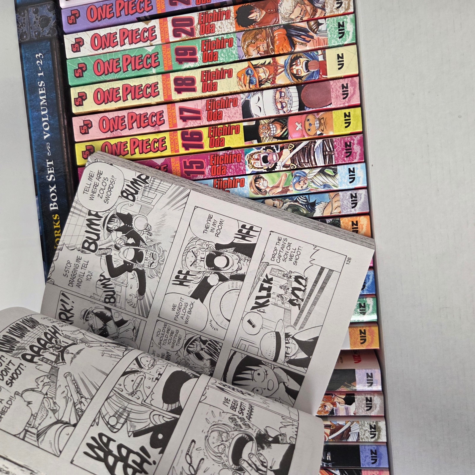 Viz Media One Piece Box Set East Blue and Baroque Works Volumes 1-23