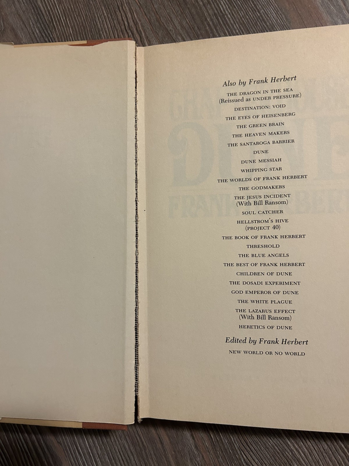Dune Set – Frank Herbert