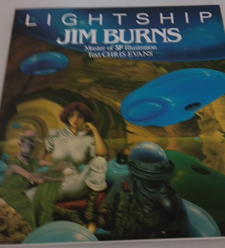Jim Burns LIGHTSHIP Illustrated Dragon’s World good girl bad Great Britain 1985
