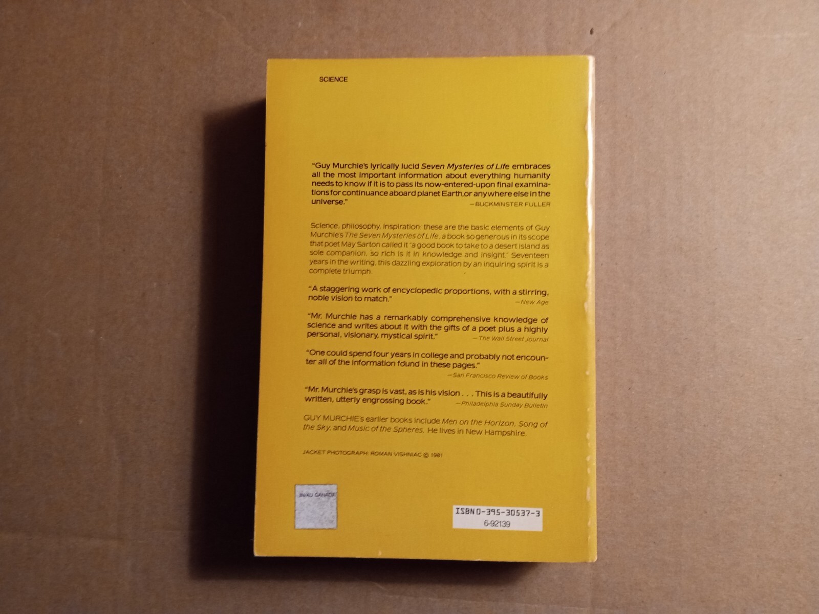 Seven Mysteries of Life : An Exploration in Science and Philosophy by Guy…