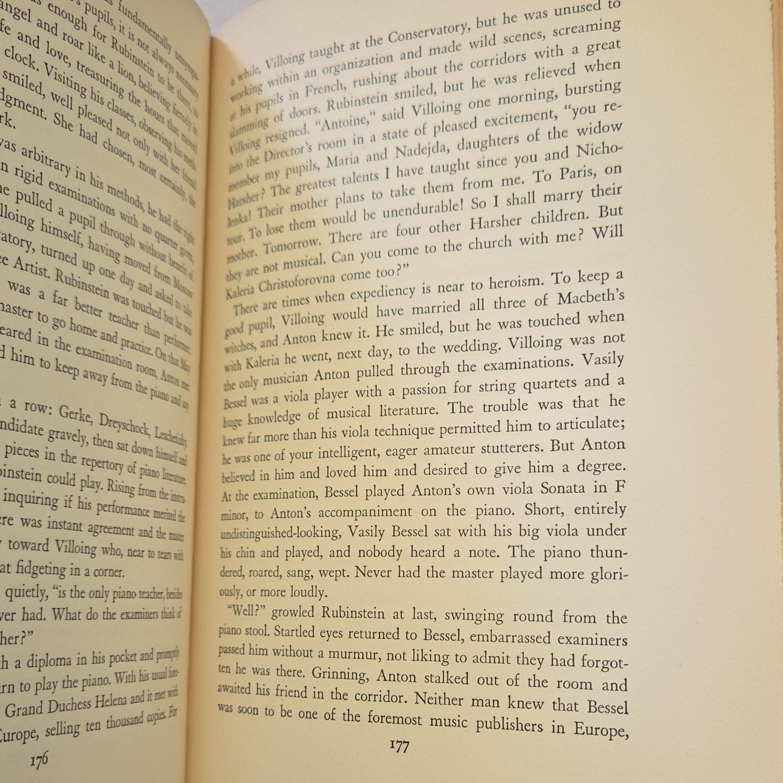 Free Artist Rubinstein Catherine Drinker Bowen Hardcover Random House 1939