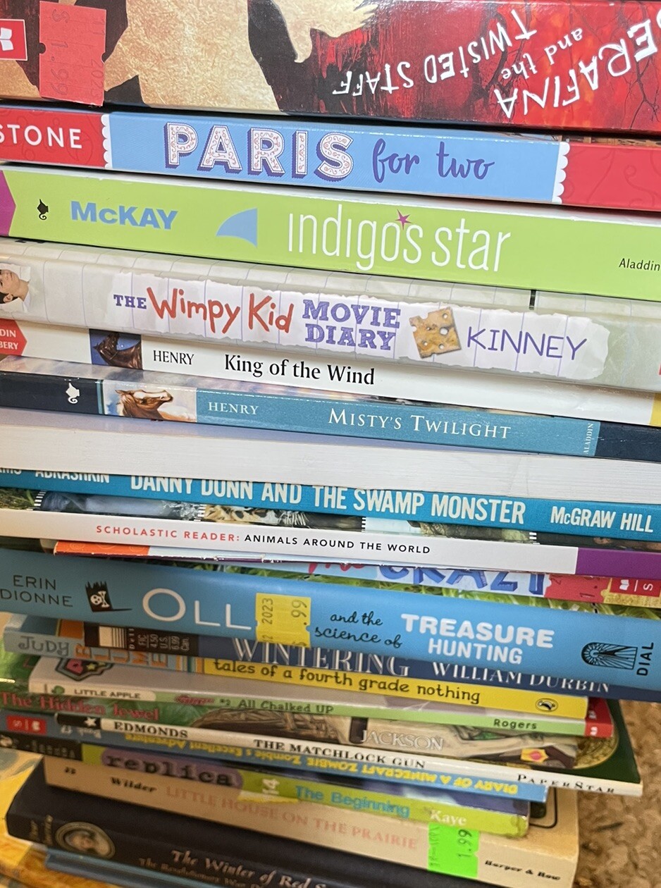 Middle School Books Lot Of 10 Hc Condition Topics Age 10 Random Mix Homeschool