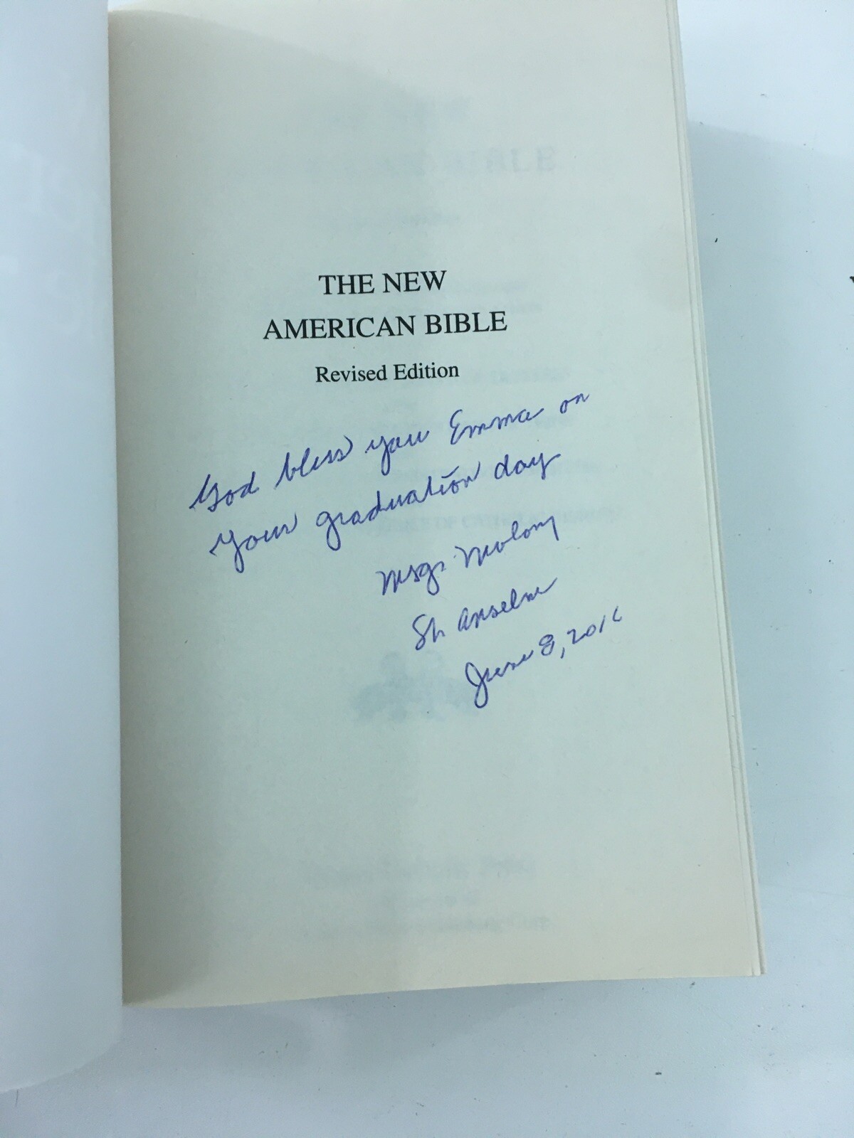 The New American Bible – World Catholic Press (1990, Paperback)