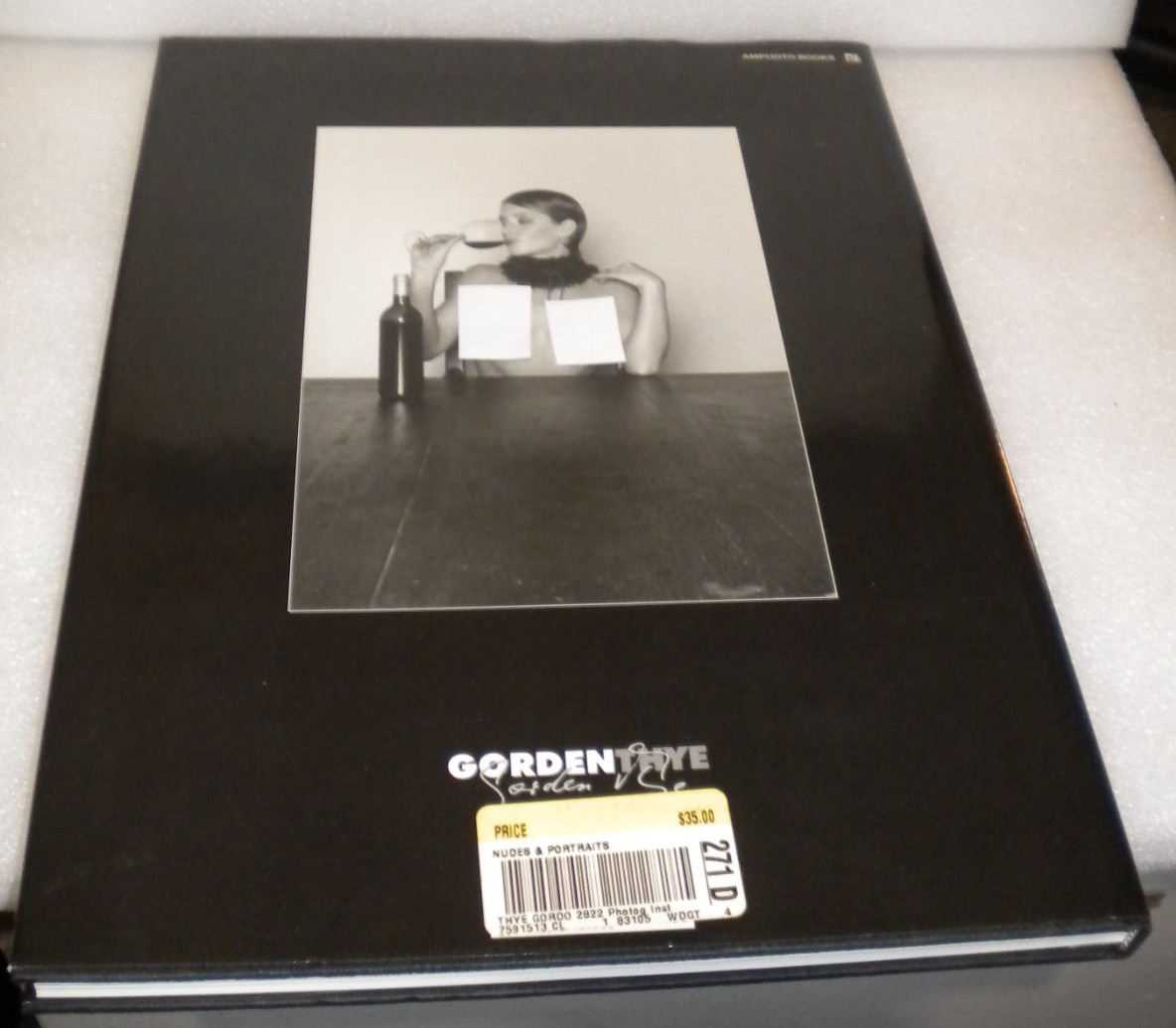 1st ED Beautiful ‘Nudes + Portraits’ HC Amphoto OversizePhotobook Gordon Thye EX