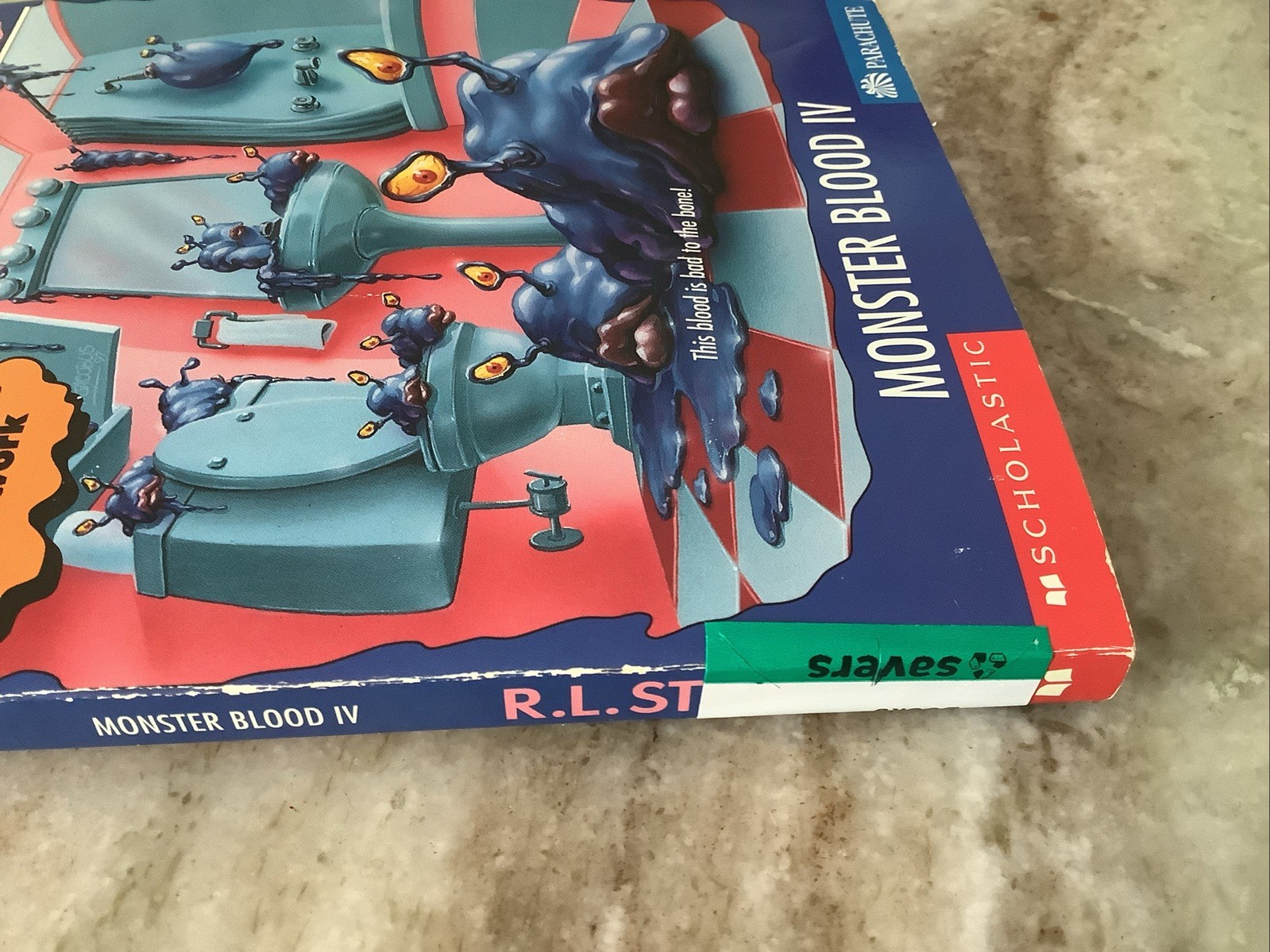 Goosebumps #62 Monster Blood IV 1st Print – R L Stine 1997 with Cards
