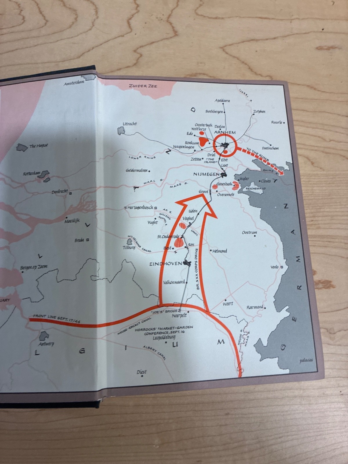 A Bridge Too Far by Cornelius Ryan 1974 Hardcover First Edition WWII