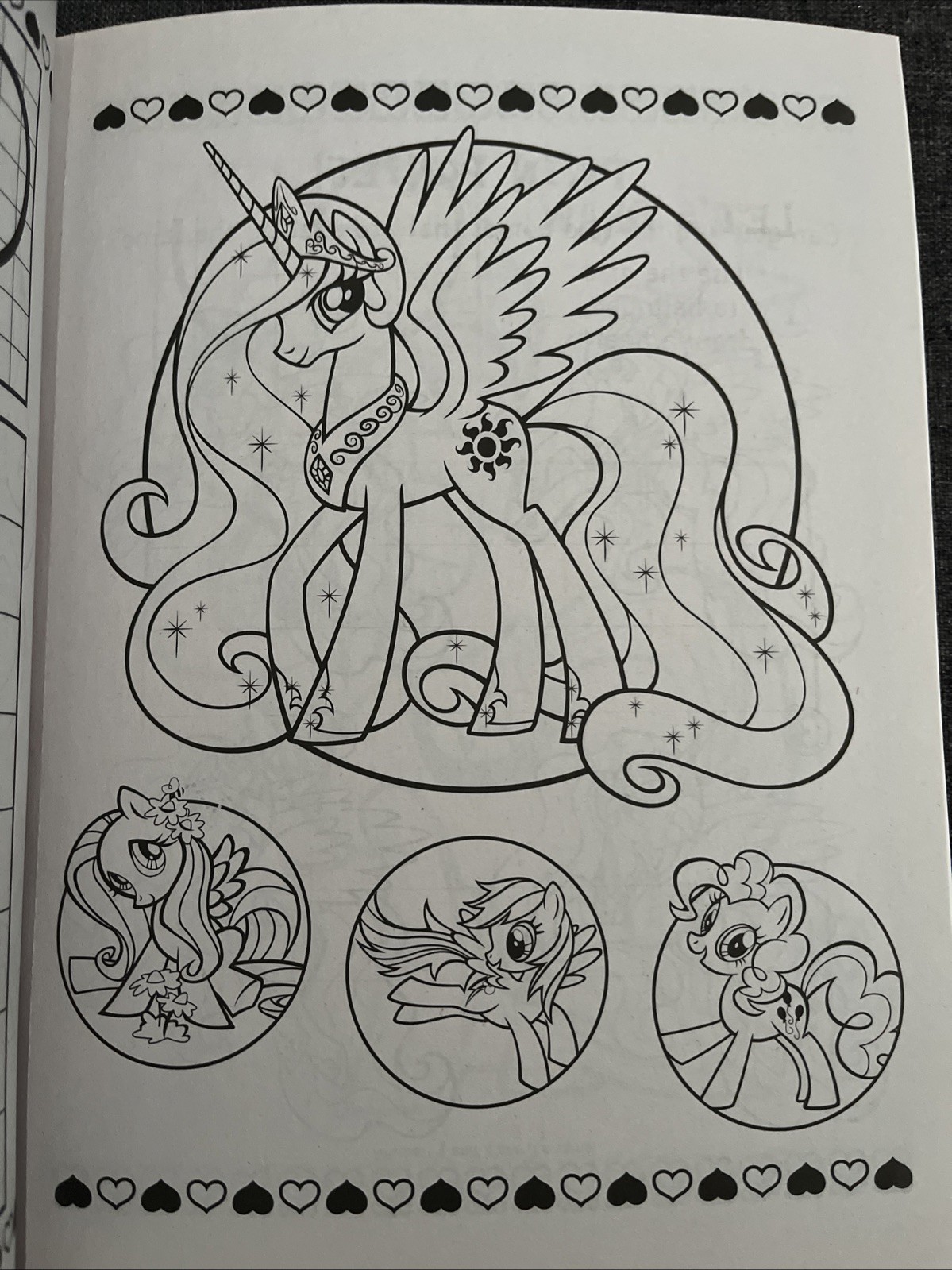 My Little Pony Jumbo Coloring & Activity Book Puzzles Games & Coloring Pages
