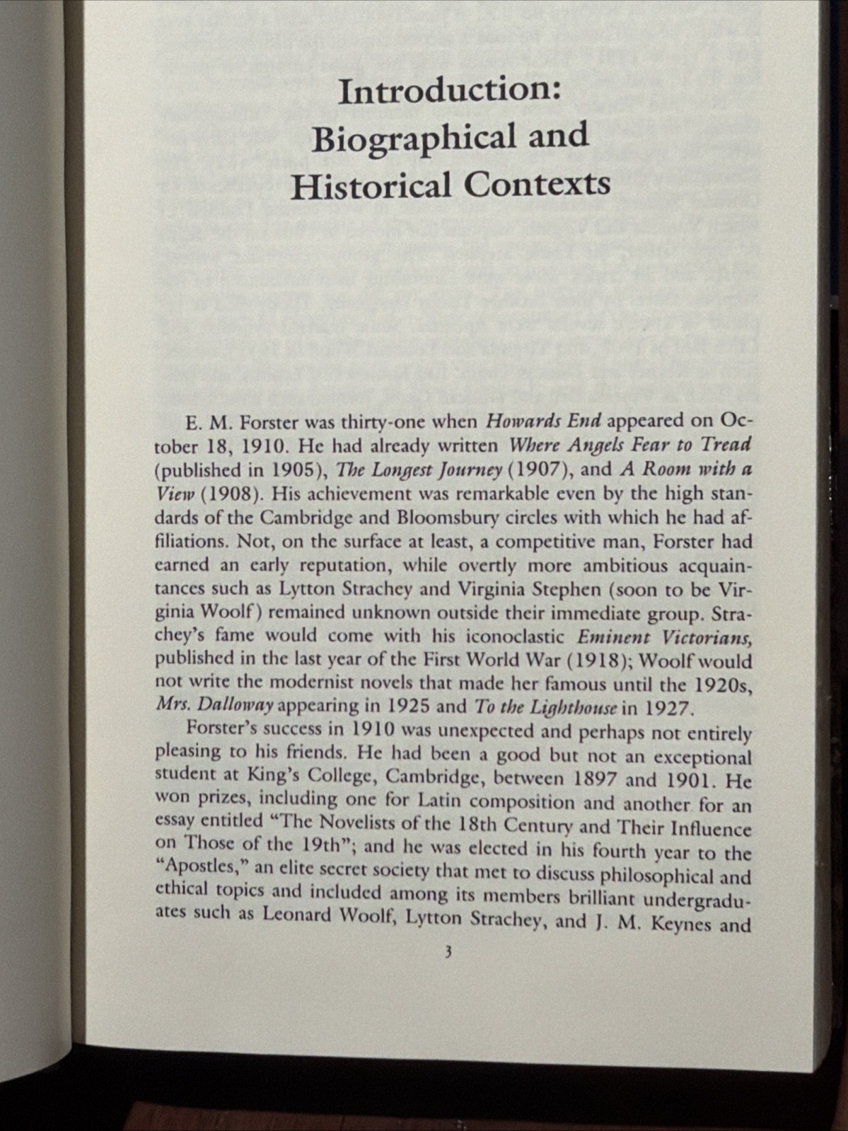 Howard’s End (E M Forster – 1945, HC) Bedford Books B-21126