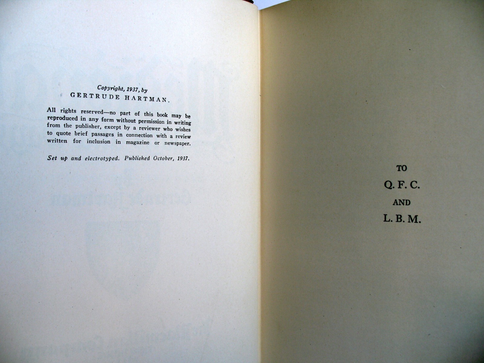 1937 MEDIEVAL DAYS AND WAYS by Gertrude Hartman ~ 332 Pages ~ 8.5″ x 6.75″