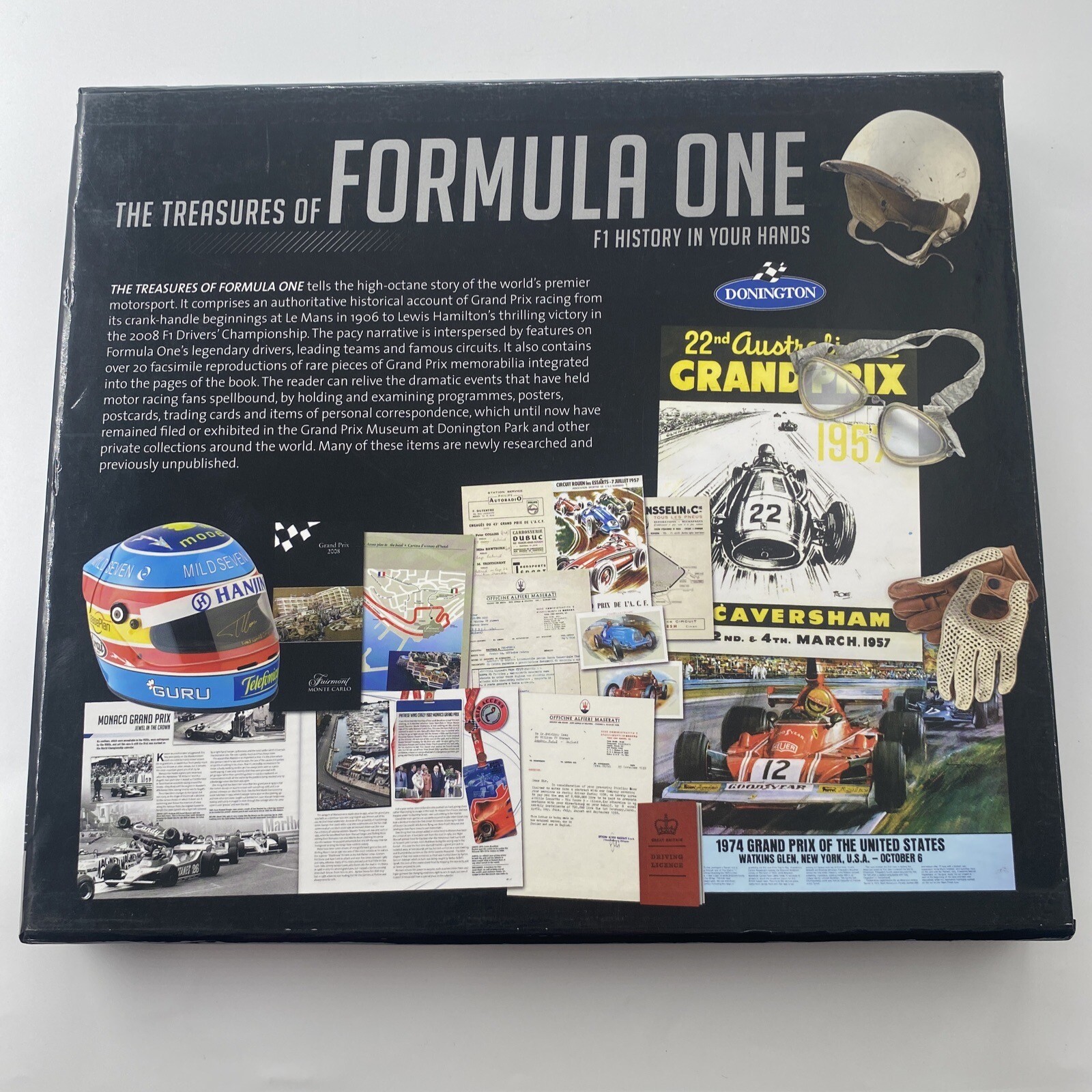 The Treasures of Formula One – Bruce Jones (hardcover Book)