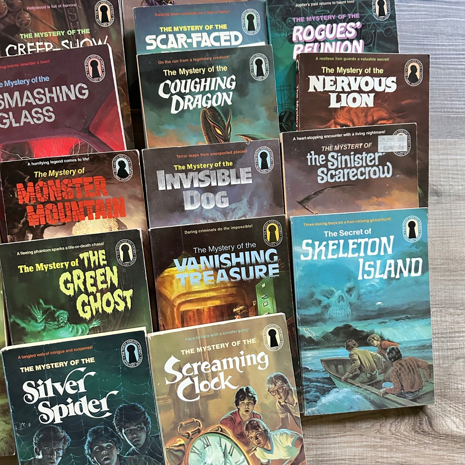 Alfred Hitchcock and The Three Investigators Book Lot of 22 Vintage 1950’s