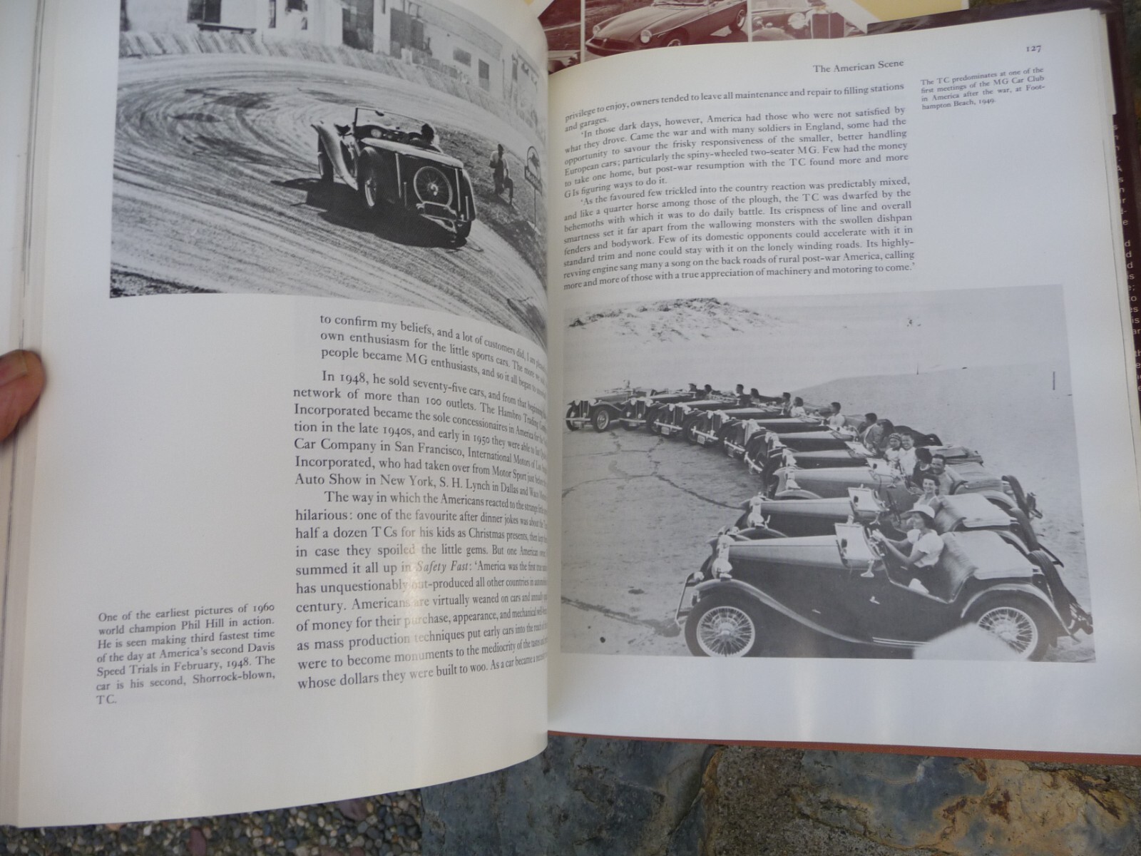 M.G. : The Sports Car America Loved First & The Immortal T Series MG by Harvey.