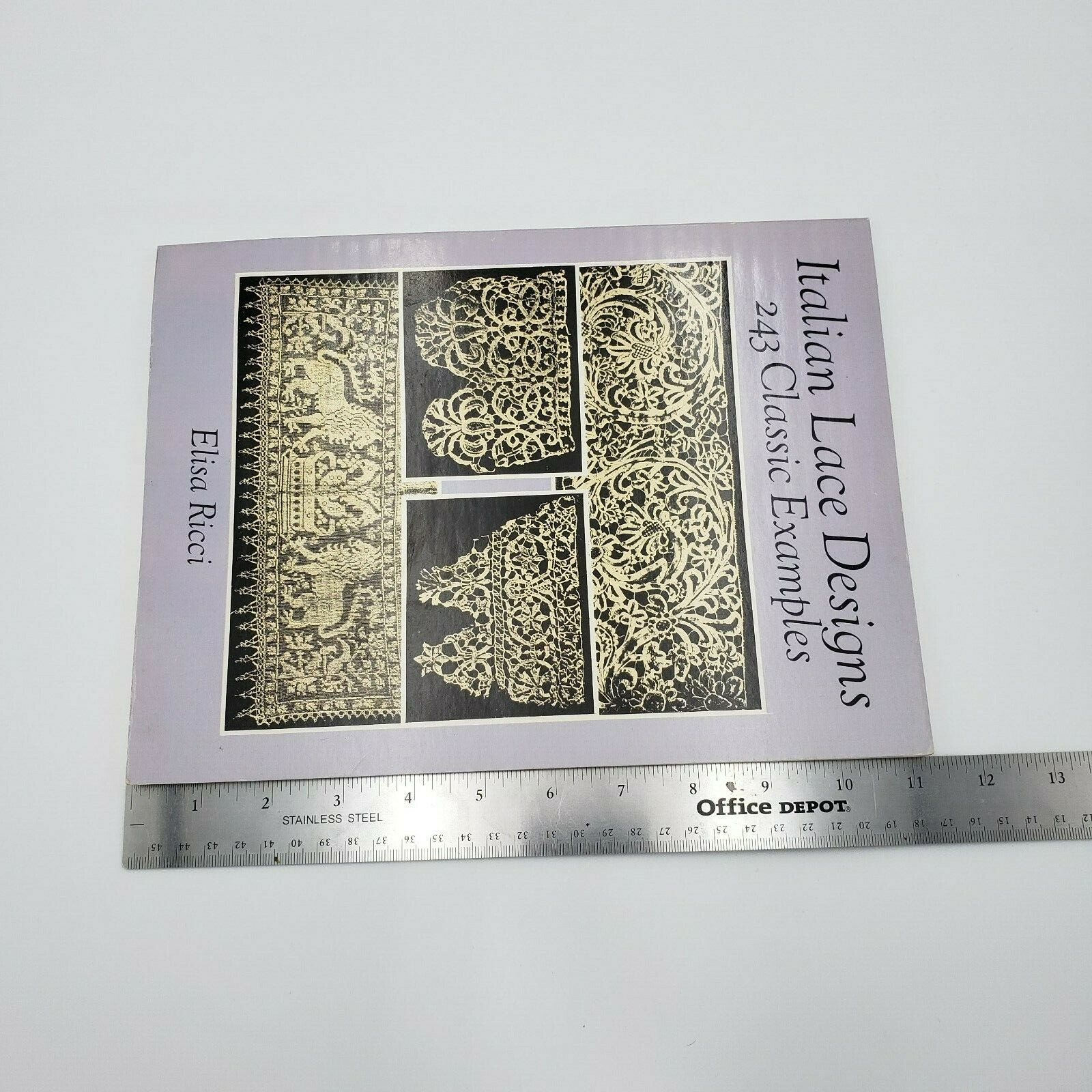 Pictorial Archive Ser.: Italian Lace Designs : 243 Classic Examples by E. Ricci