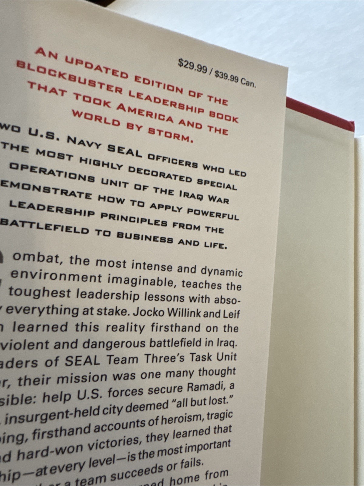 Extreme Ownership : How U. S. Navy SEALs Lead and Win (New Edition) by Leif…