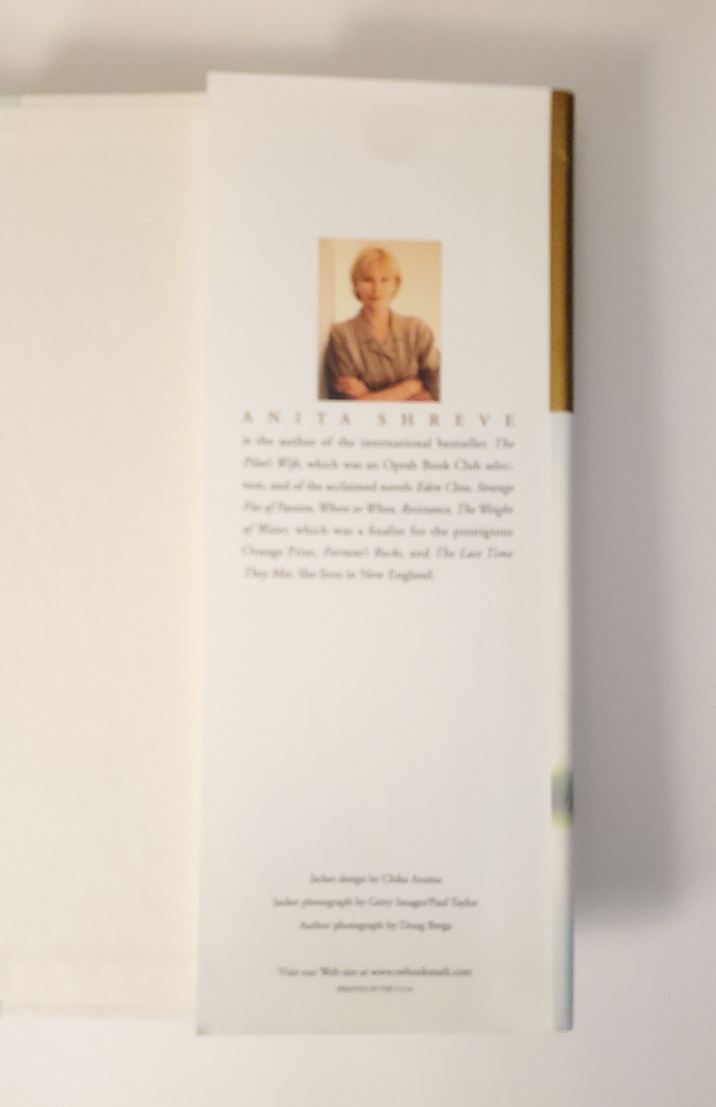 Sea Glass by Anita Shreve (2002, Hardcover)