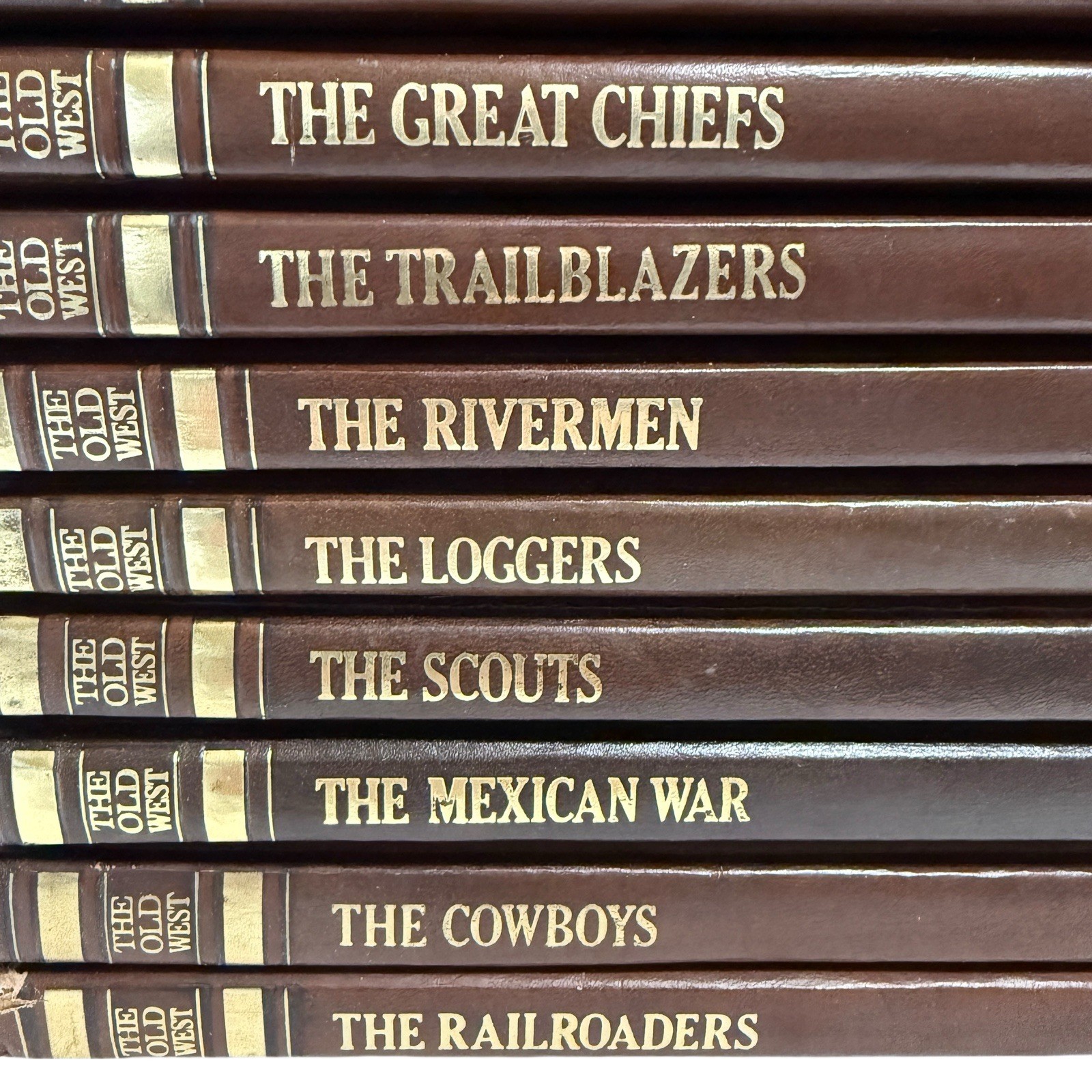 Time Life Series The Old West Leatherette Hardcovers Wild History Lot of 20 1970