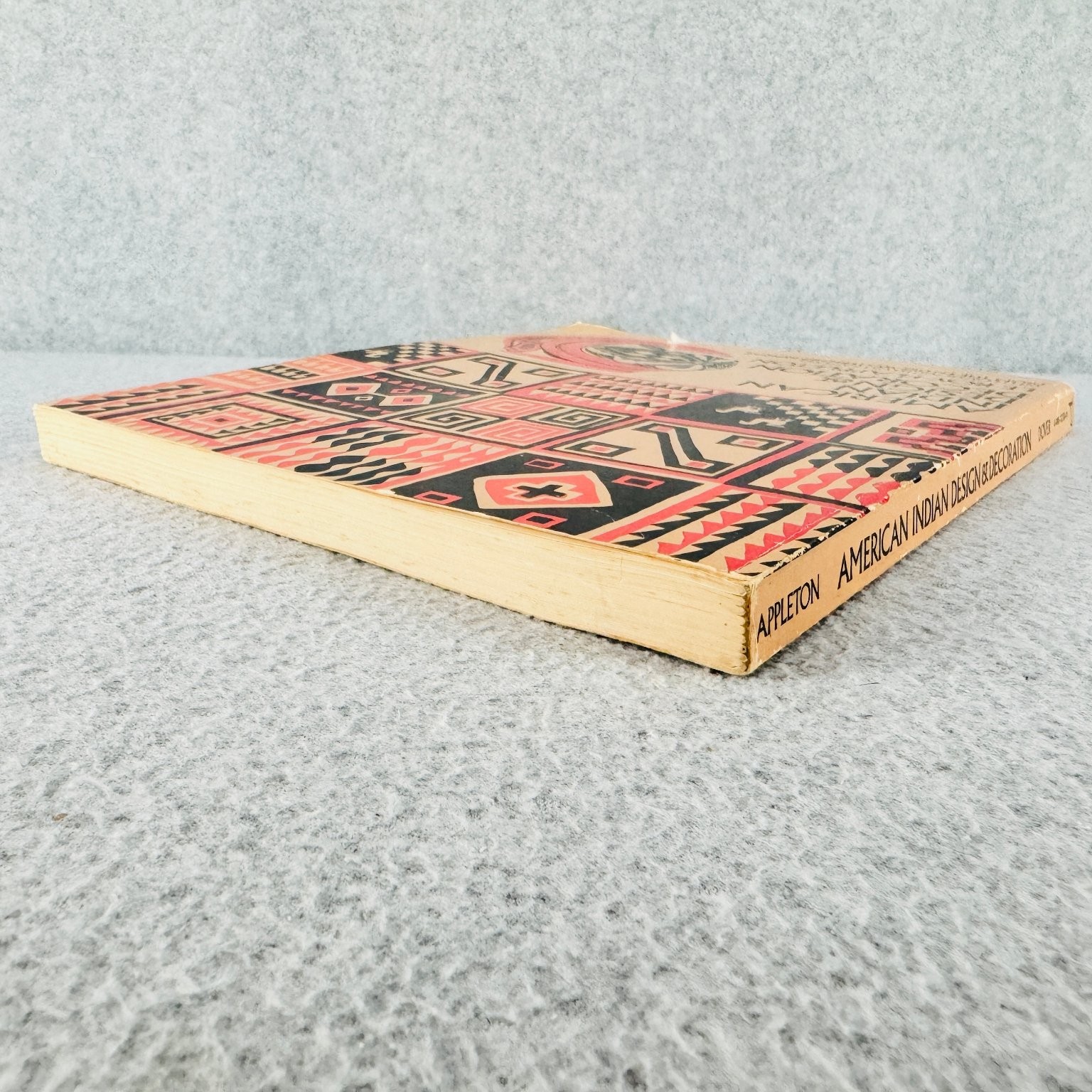 American Indian Design & Decoration Appleton 1971 Dover Edition Art History Book