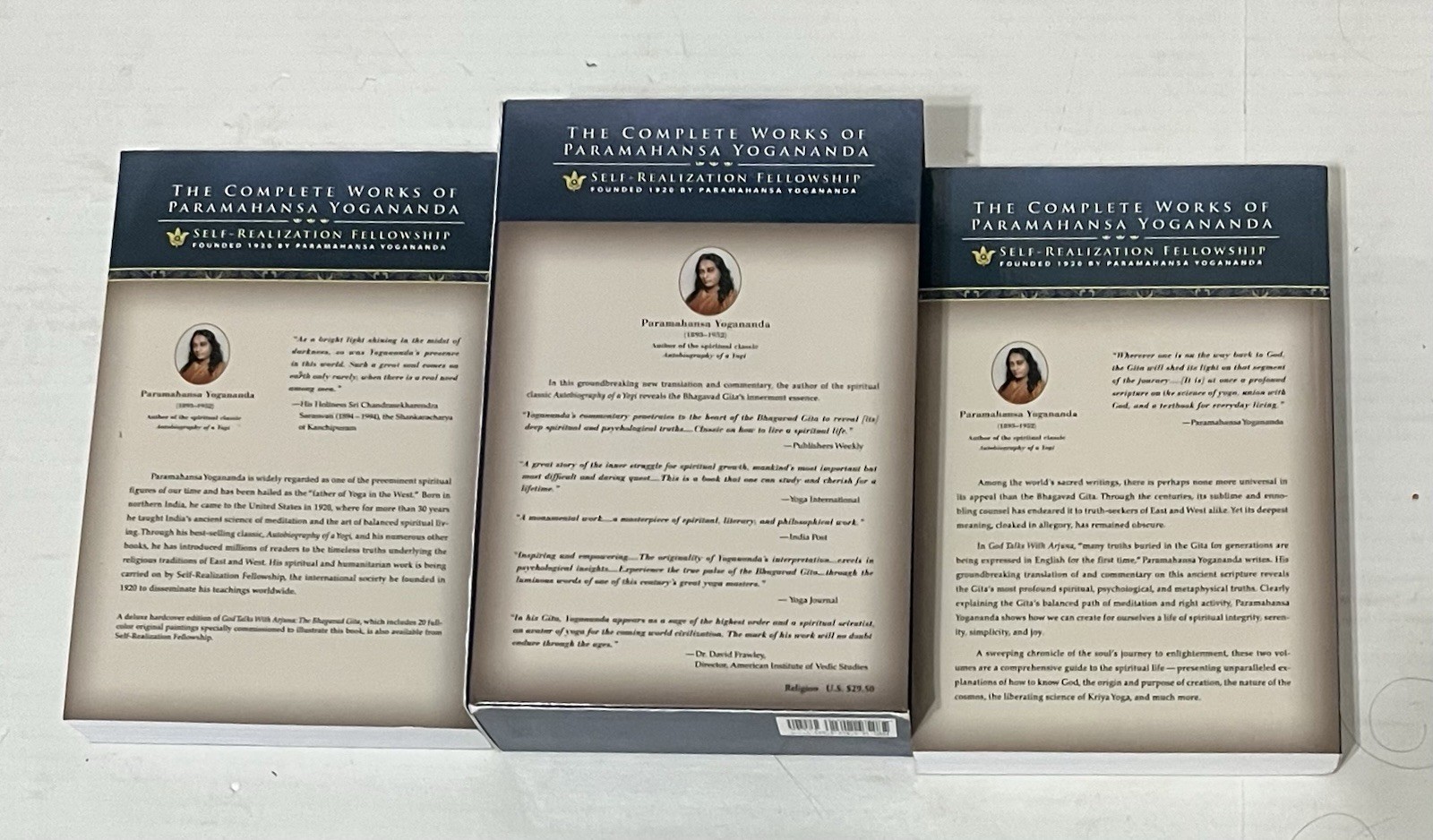 God Talks With Arjuna: The – Paperback, by Paramahansa Yogananda – LIKE NEW