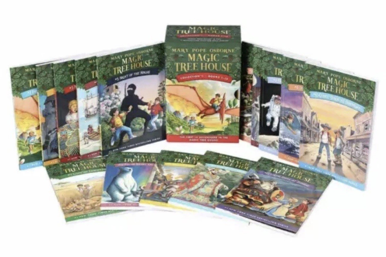 THE MAGIC TREE HOUSE Collection 1-15 Book Box Set By Mary Pop Osborne NEW
