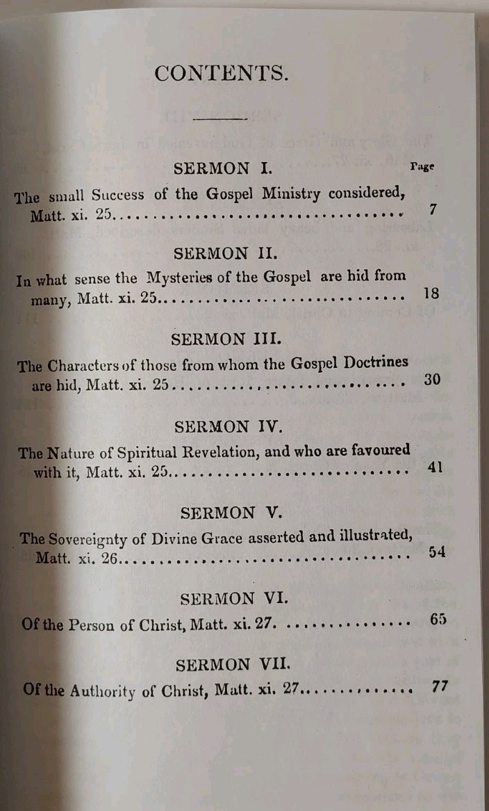 13 Sermons By John Newton Book Reprint Matthew Gospel Press Pastor Christian God