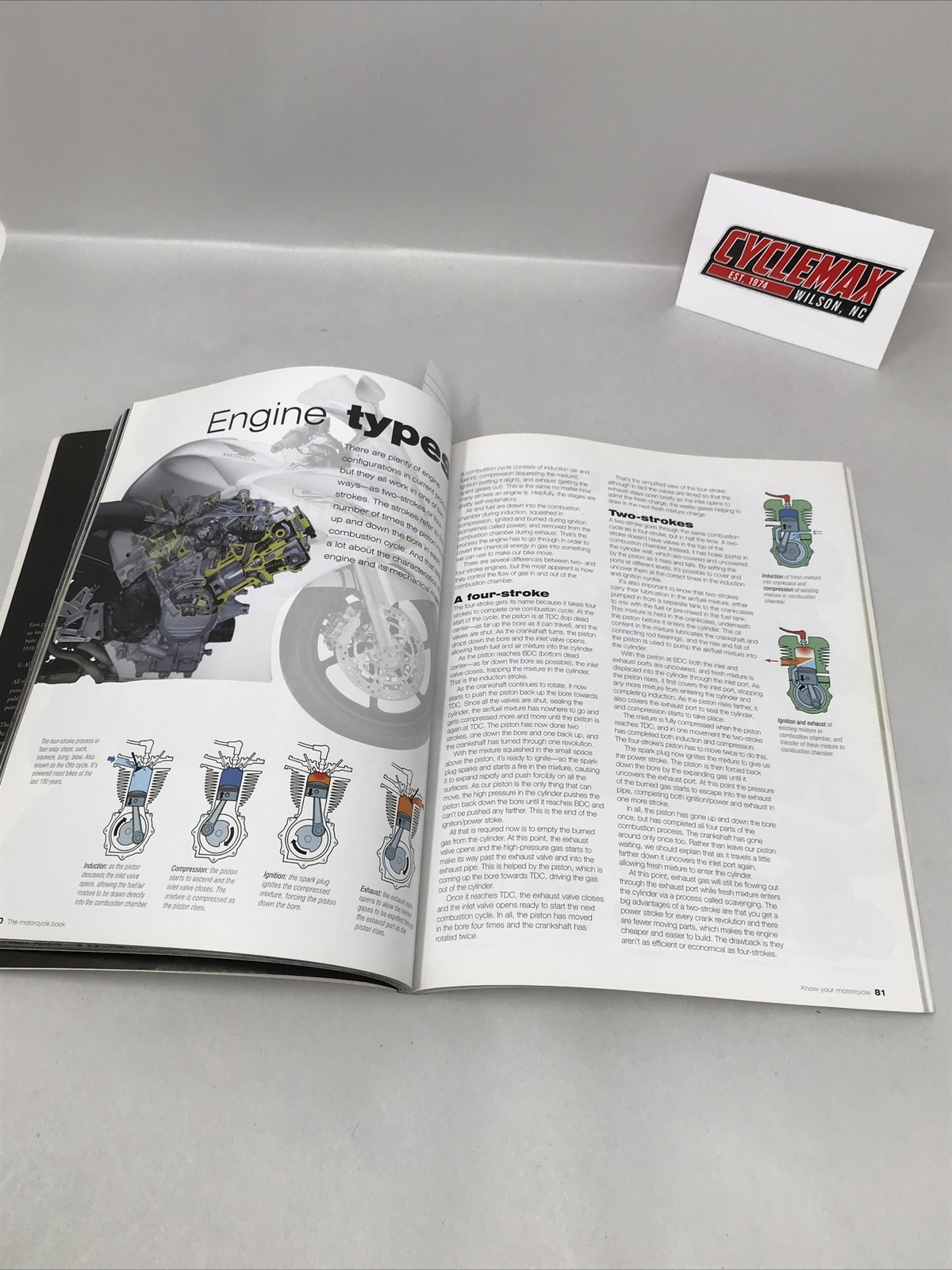 The Motorcycle Book by Alan Seeley 2004 (378)